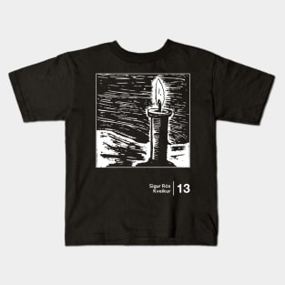 Sigur Ros - Minimalist Style Graphic Artwork Design Kids T-Shirt